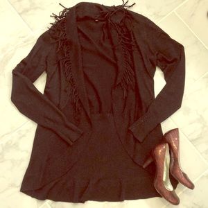 {White House Black Market} Shimmery Cardigan